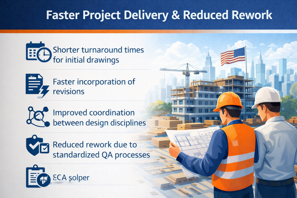 Faster delivery and reduced rework